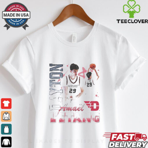 Official Amael L’Etang Dayton Flyers Basketball 90s Graphic t shirt