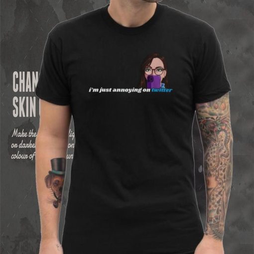 Official Amanda I’m Just Annoying On Twitter shirt