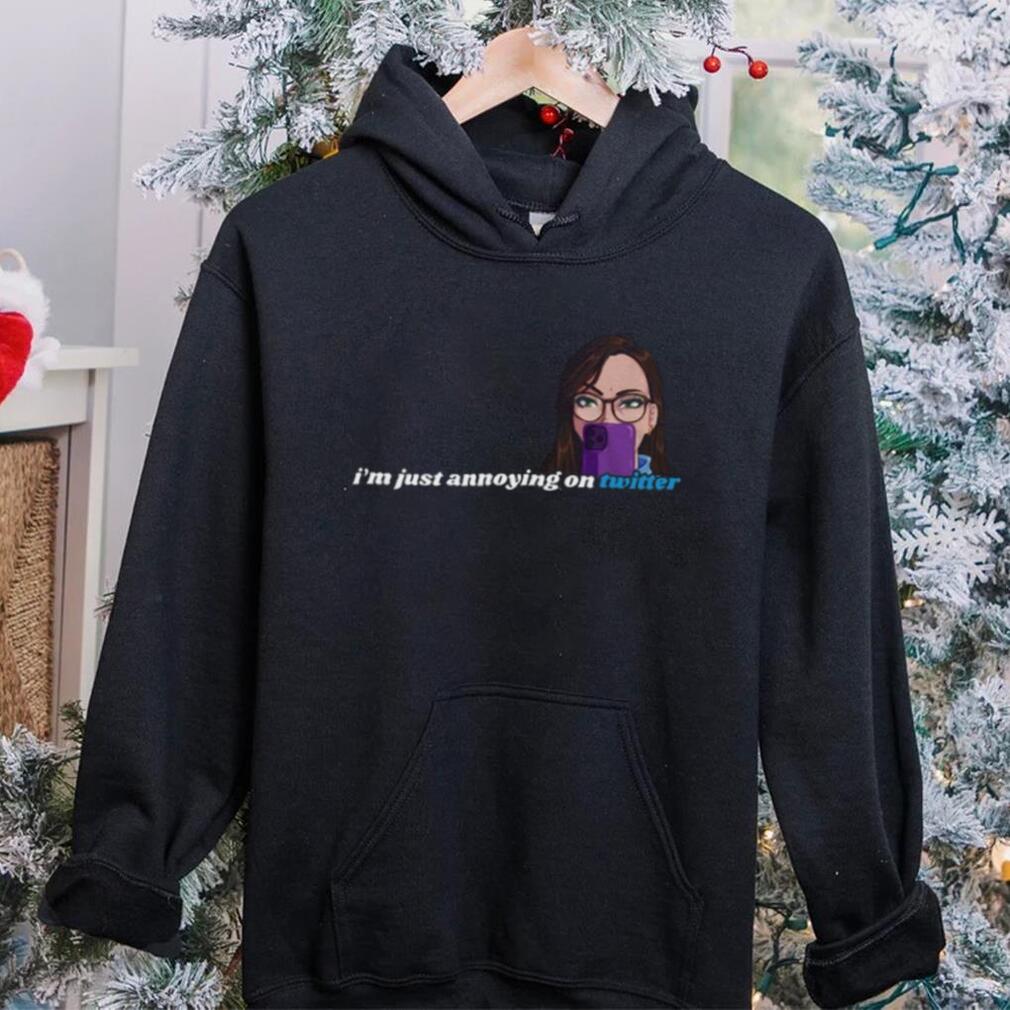 Official Amanda I’m Just Annoying On Twitter shirt Official Amanda I’m Just Annoying On Twitter shirt