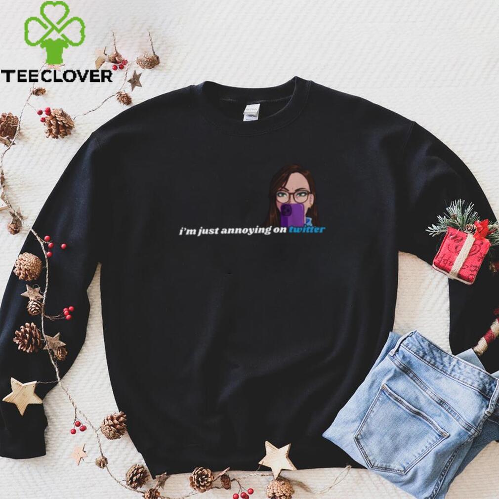 Official Amanda I’m Just Annoying On Twitter shirt Official Amanda I’m Just Annoying On Twitter shirt
