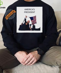 Official AmericaS President Trump Fist In Air T Shirt