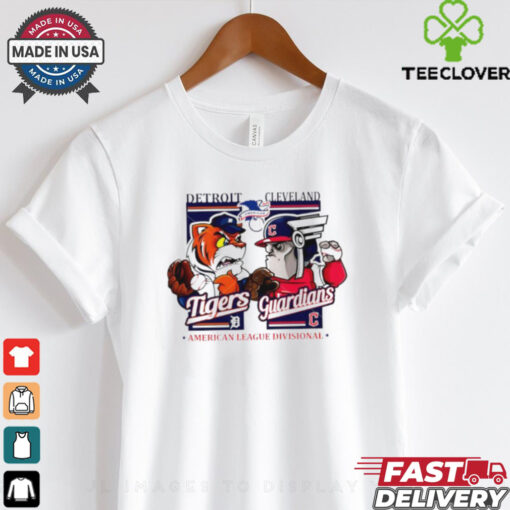 Official American League Divisional Detroit Tigers vs Cleveland Guardians shirt
