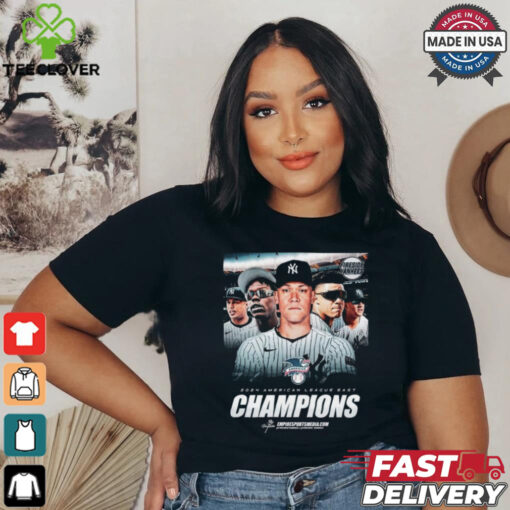 Official American League East Champs New York Yankees Poster Shirt