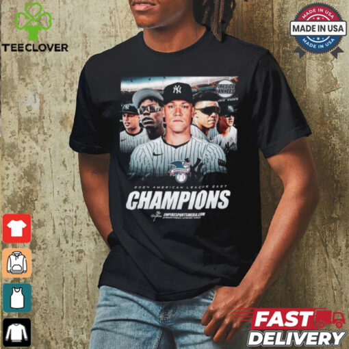 Official American League East Champs New York Yankees Poster Shirt