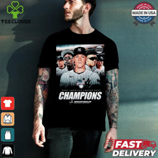 Official American League East Champs New York Yankees Poster Shirt