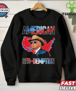 Official American Red Demption 2024 Electoral Map Trump 2024 T Shirt