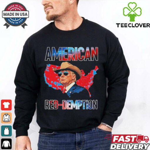 Official American Red Demption 2024 Electoral Map Trump 2024 T Shirt