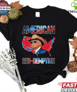 Official American Red Demption 2024 Electoral Map Trump 2024 T Shirt