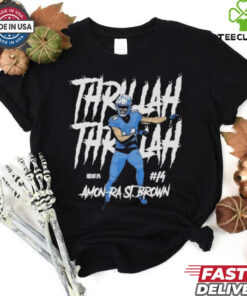 Official Amon Ra St. Brown Detroit Lions Thrilla Shirt