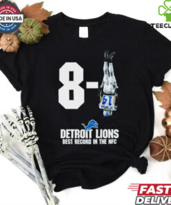 Official Amon Ra St. Brown NFL The Detroit Lions improves to 8 1 Houston Texans Best Record In The NFC Poster t shirt