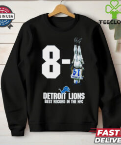 Official Amon Ra St. Brown NFL The Detroit Lions improves to 8 1 Houston Texans Best Record In The NFC Poster t shirt