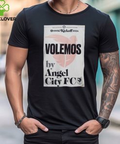 Official Angel City 2024 Kickoff Black T Shirt