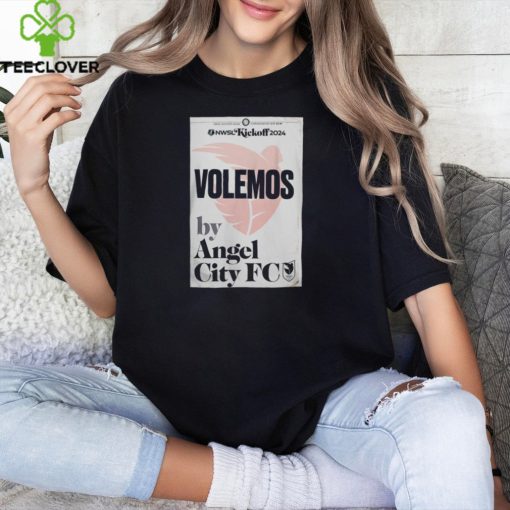 Official Angel City 2024 Kickoff Black T Shirt