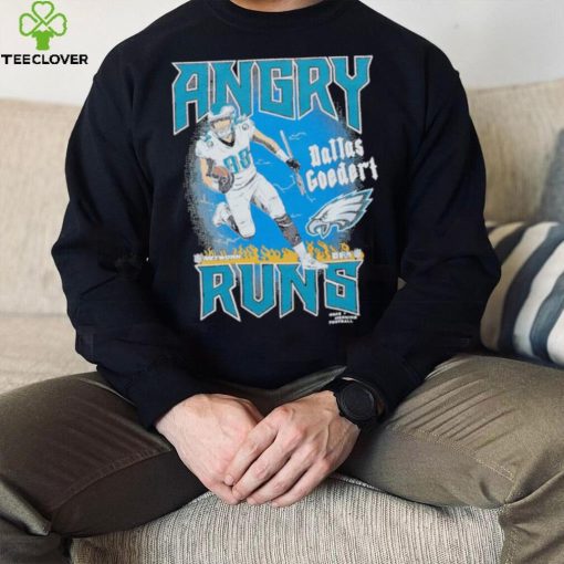 Official Angry Runs Eagles Dallas Goedert 2023 NFL Season Shirt