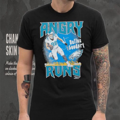 Official Angry Runs Eagles Dallas Goedert 2023 NFL Season Shirt