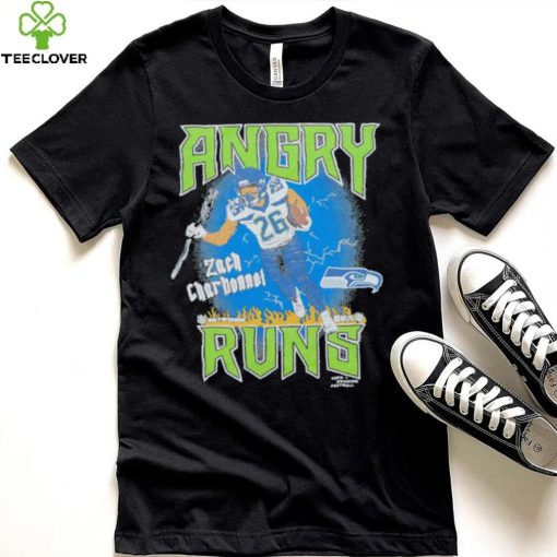 Official Angry Runs Seahawks Zach Charbonnet 2023 NFL Season Shirt