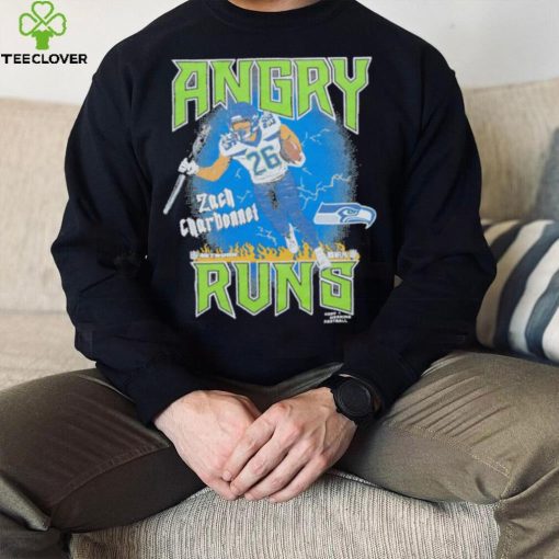 Official Angry Runs Seahawks Zach Charbonnet 2023 NFL Season Shirt