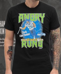 Official Angry Runs Seahawks Zach Charbonnet 2023 NFL Season Shirt