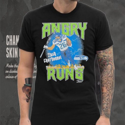 Official Angry Runs Seahawks Zach Charbonnet 2023 NFL Season Shirt