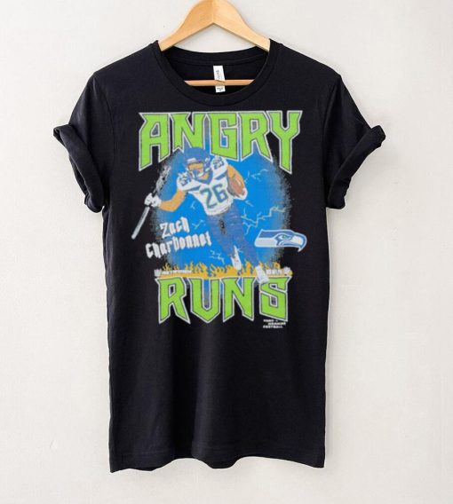 Official Angry Runs Seahawks Zach Charbonnet 2023 NFL Season Shirt