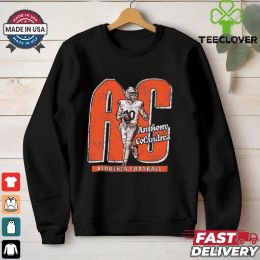 Official Anthony Colandrea AC Virginia Cavaliers Football 90s Graphic t shirt
