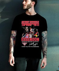 Official Anthony Mcdonald Tipungwuti Essendon 2016 – 2023 Thank You For The Memories Signature T Shirt 1 Official Anthony Mcdonald Tipungwuti Essendon 2016 – 2023 Thank You For The Memories Signature T Shirt