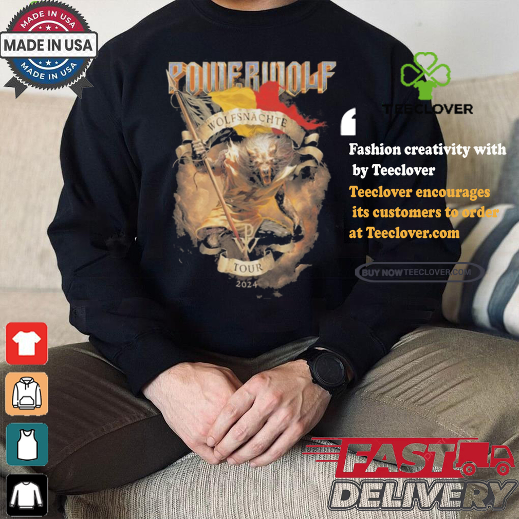 Official Antwerp Powerwolf Wolfsnächte Tour 2024 shirt Official Antwerp Powerwolf Wolfsnächte Tour 2024 shirt