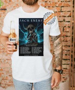 Official Arch Enemy Mexico Tour November & December 2024 Poster Shirt