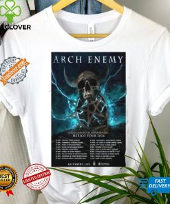 Official Arch Enemy Mexico Tour November & December 2024 Poster Shirt
