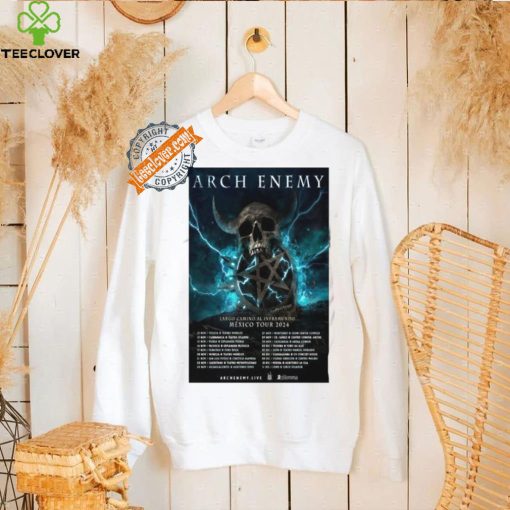 Official Arch Enemy Mexico Tour November & December 2024 Poster Shirt