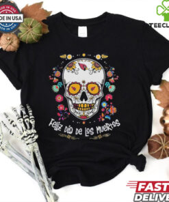 Official Arizona Cardinals Dia De Los Muertos 2024 T Shirt