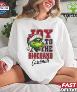 Official Arizona Cardinals Joy To The Birdgang Cardinals Grinch Christmas Shirt