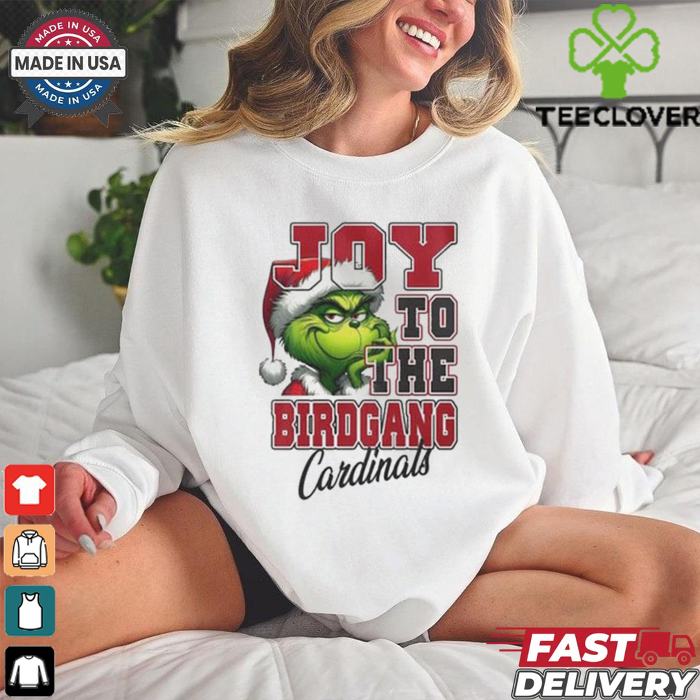 Official Arizona Cardinals Joy To The Birdgang Cardinals Grinch Christmas Shirt Official Arizona Cardinals Joy To The Birdgang Cardinals Grinch Christmas Shirt