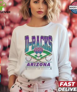 Official Arizona Diamondbacks White Straight Shot 47 Franklin Fashion Shirt