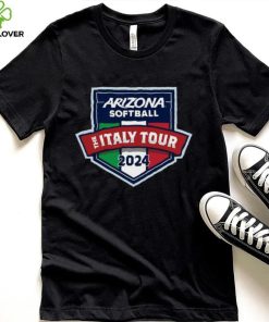 Official Arizona Softball The Italy Tour 2024 shirt 1 Official Arizona Softball The Italy Tour 2024 shirt