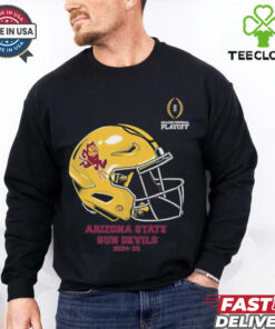 Official Arizona State Sun Devils College Football Playoff 2025 Arizona State Helmet T shirts