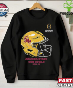 Official Arizona State Sun Devils College Football Playoff 2025 Arizona State Helmet T shirts