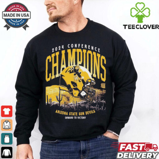Official Arizona State Sun Devils Onward To Victory 2024 Conference Champions Shirt