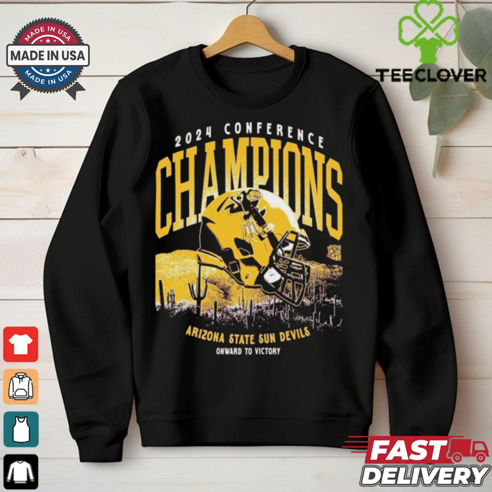 Official Arizona State Sun Devils Onward To Victory 2024 Conference Champions Shirt Official Arizona State Sun Devils Onward To Victory 2024 Conference Champions Shirt