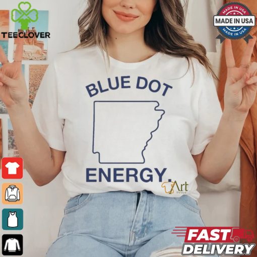 Official Arkansas Blue Dot Enegry T Shirt