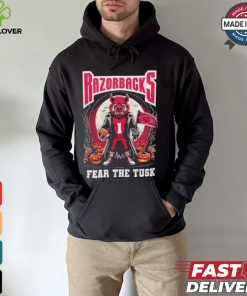 Official Arkansas Razorbacks Fear The Tusk Halloween Shirt