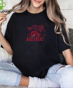 Official Arkansas Razorbacks Grey Merch T Shirt