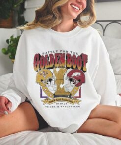 Official Arkansas Vs LSU 2024 Battle For The Golden Boot Shirt 3 Official Arkansas Vs LSU 2024 Battle For The Golden Boot Shirt
