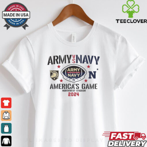 Official Army Black Knights vs. Navy Midshipmen 2024 America’s Game At Northwest Stadium Shirt