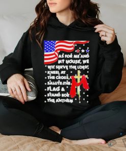 Official As for me and my house we will serve the lord usa flag T hoodie, sweater, longsleeve, shirt v-neck, t-shirt