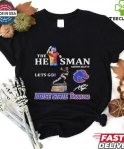Official Ashton Jeanty The Heisman Let’s Go Boise State Broncos Shirt