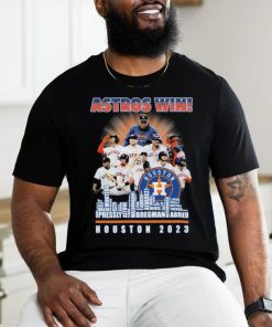 Official Astros Win Houston Skyline 2023 Shirt