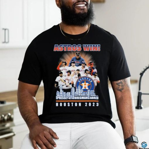 Official Astros Win Houston Skyline 2023 Shirt