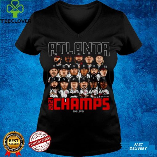 Official Atlanta Baseball 2021 Champions Tee Shirt hoodie, sweater hoodie, sweater, longsleeve, shirt v-neck, t-shirt