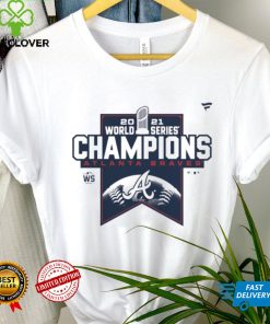 Official Atlanta Braves 2021 World Series Champions Locker Room Shirt